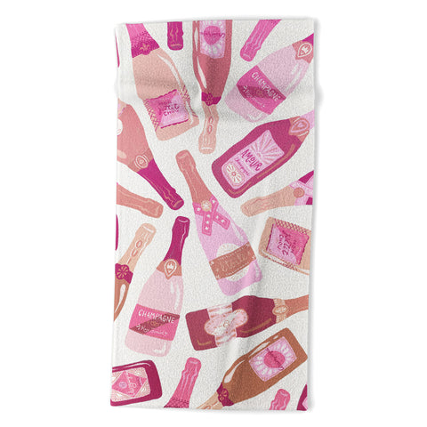 Cat Coquillette French Champagne Collection Pink Beach Towel