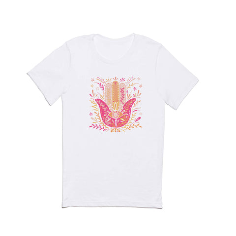 Cat Coquillette Hamsa Hand Pink Peach Classic T-shirt