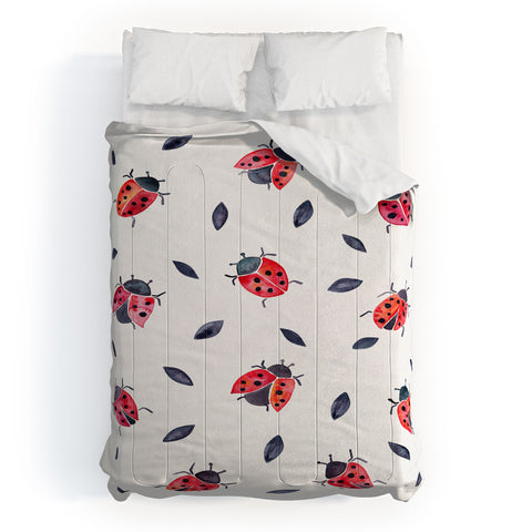 Cat Coquillette Ladybug Collection Comforter