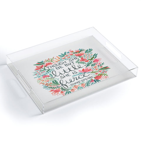 Cat Coquillette Little and Fierce Acrylic Tray