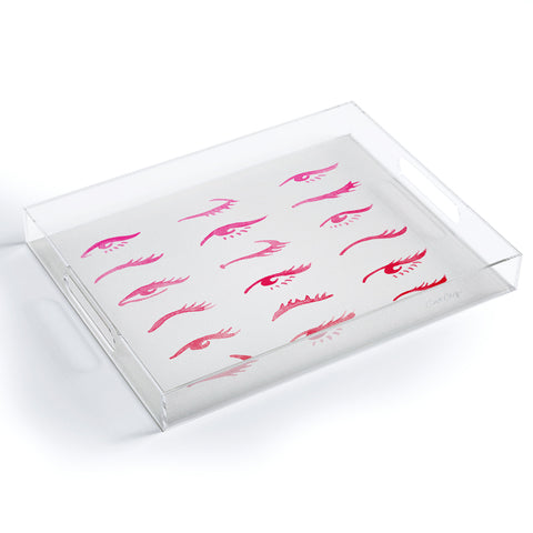 Cat Coquillette Mascara Envy Pink Acrylic Tray