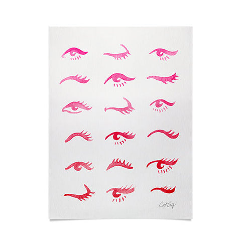 Cat Coquillette Mascara Envy Pink Poster