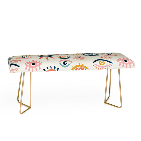 Cat Coquillette Mystic Eyes Primary Palette Bench