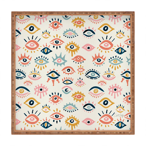 Cat Coquillette Mystic Eyes Primary Palette Square Tray