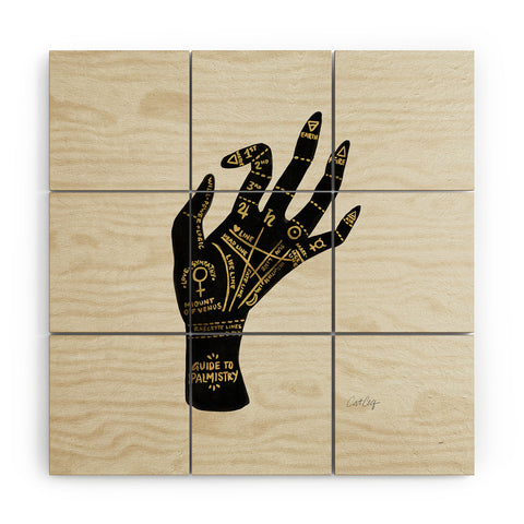 Cat Coquillette Palmistry Wood Wall Mural