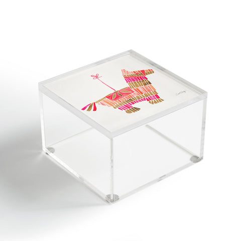 Cat Coquillette Pinata Pink and Rose Gold Acrylic Box