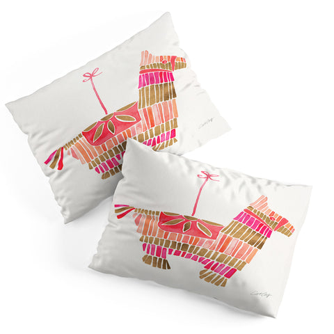 Cat Coquillette Pinata Pink and Rose Gold Pillow Shams