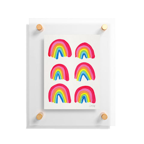 Cat Coquillette Rainbow Collection Classic Floating Acrylic Print