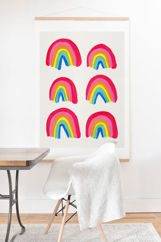 Cat Coquillette Rainbow Collection Classic Art Print And Hanger