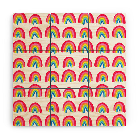 Cat Coquillette Rainbow Collection Classic Wood Wall Mural