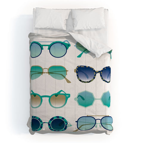 Cat Coquillette Sunglasses Collection Blue Comforter