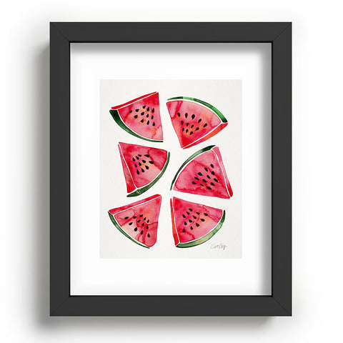 Cat Coquillette Watermelon Slices 2 Recessed Framing Rectangle