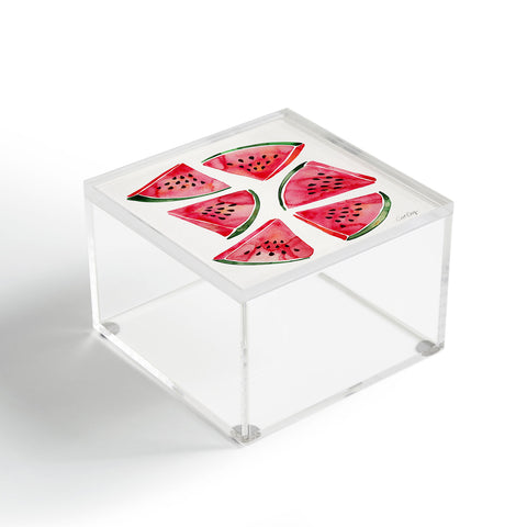 Cat Coquillette Watermelon Slices 2 Acrylic Box