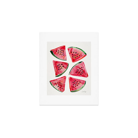 Cat Coquillette Watermelon Slices 2 Art Print
