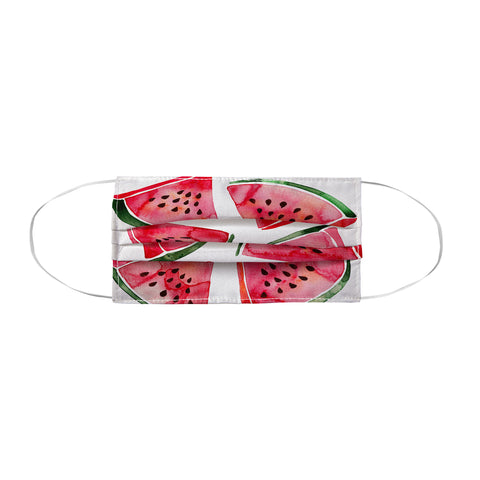 Cat Coquillette Watermelon Slices 2 Face Mask