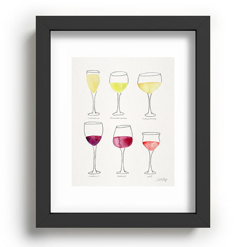 Cat Coquillette Wine Collection Recessed Framing Rectangle