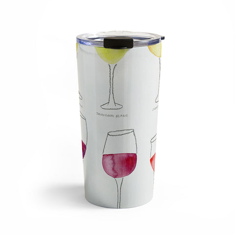 Cat Coquillette Wine Collection Travel Mug