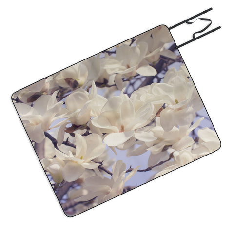Catherine McDonald Asian Magnolias Picnic Blanket