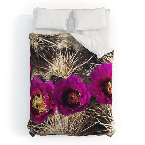 Catherine McDonald Cactus Flowers Comforter