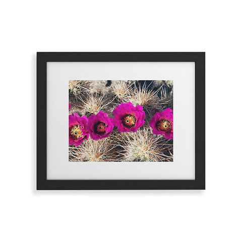Catherine McDonald Cactus Flowers Framed Art Print