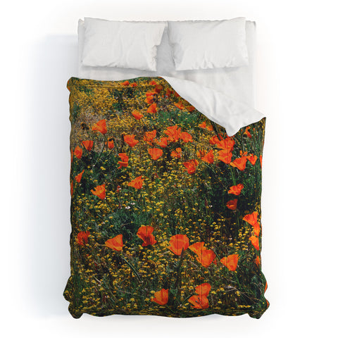 Catherine McDonald California Poppies Comforter