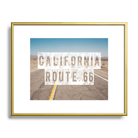 Catherine McDonald California Route 66 Metal Framed Art Print