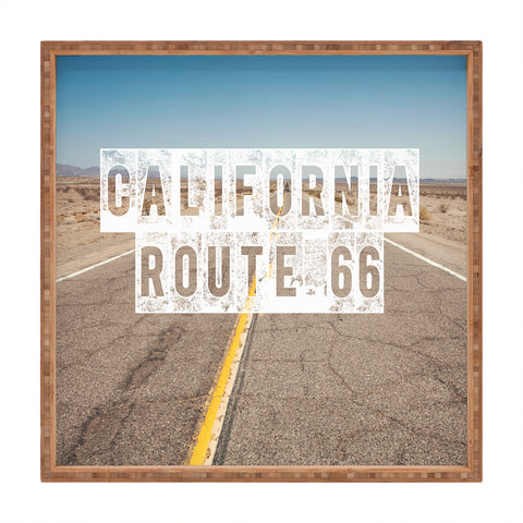 Catherine McDonald California Route 66 Square Tray