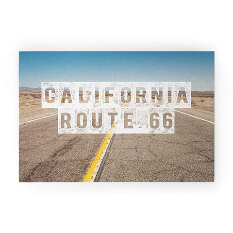 Catherine McDonald California Route 66 Welcome Mat