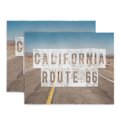 Catherine McDonald California Route 66 Placemat