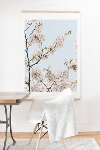 Catherine McDonald Cherry Blossoms In Seoul Art Print And Hanger