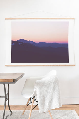 Catherine McDonald Colorado Sunset Art Print And Hanger