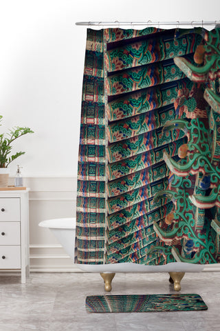 Catherine McDonald Details Shower Curtain And Mat