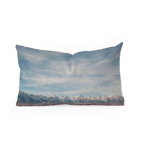 Catherine McDonald Eastern Sierras Oblong Throw Pillow