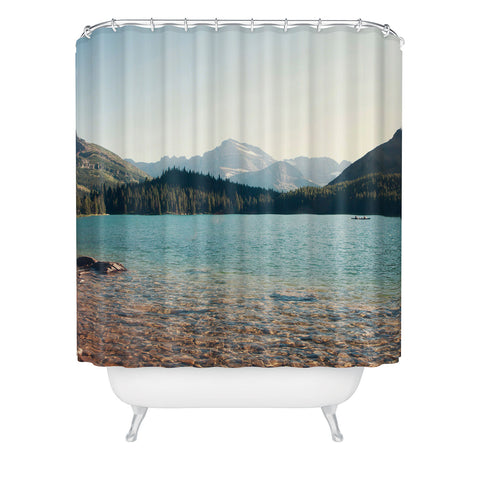 Catherine McDonald Glacier Summer Shower Curtain