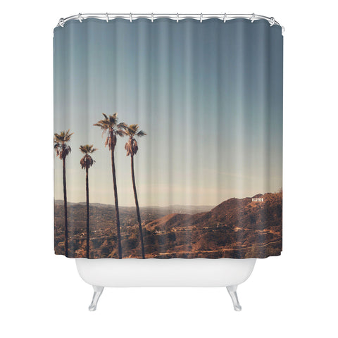 Catherine McDonald Hollywood Hills Shower Curtain
