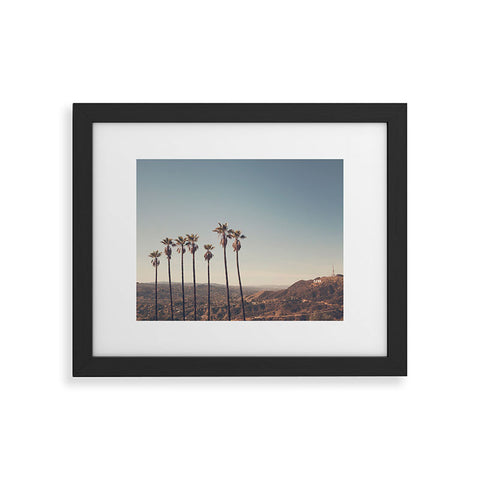 Catherine McDonald Hollywood Hills Framed Art Print