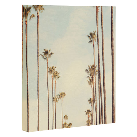 Catherine McDonald Los Angeles Palms Art Canvas