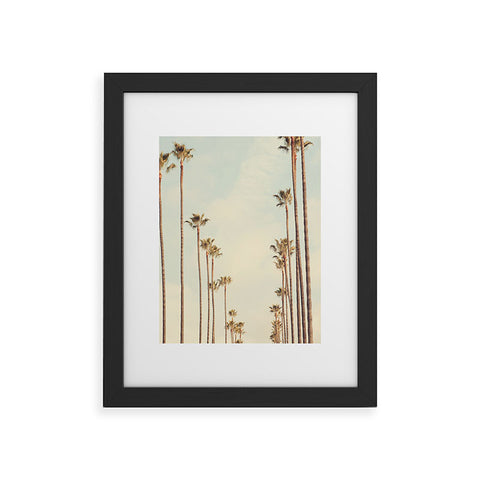 Catherine McDonald Los Angeles Palms Framed Art Print