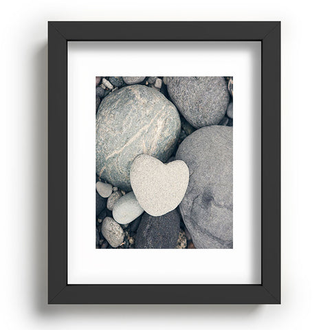 Catherine McDonald My Heart Shaped Rock Recessed Framing Rectangle