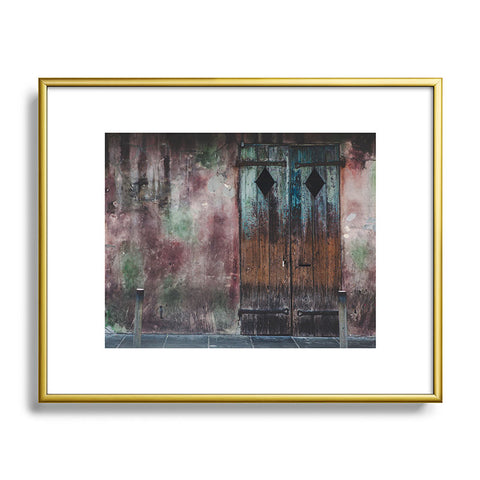 Catherine McDonald New Orleans x French Quarter Metal Framed Art Print