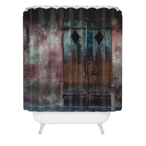Catherine McDonald New Orleans x French Quarter Shower Curtain