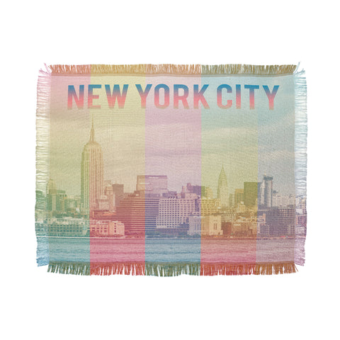 Catherine McDonald New York City Throw Blanket