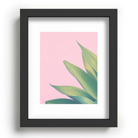 Catherine McDonald Pink Agave Recessed Framing Rectangle