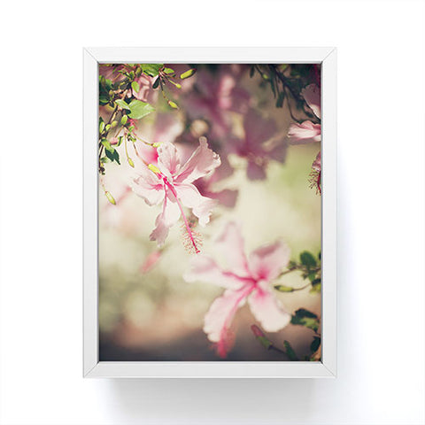 Catherine McDonald Pink Hibiscus Framed Mini Art Print