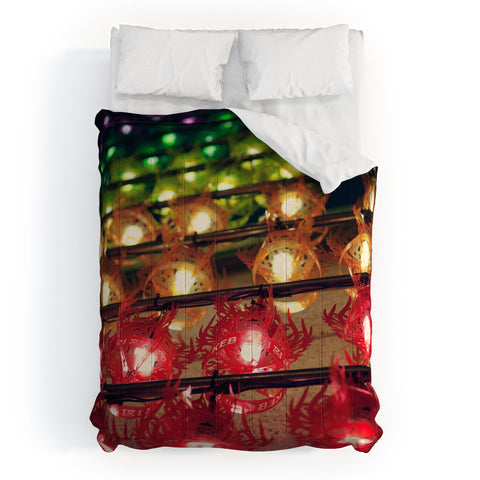 Catherine McDonald Rainbow Lanterns Comforter