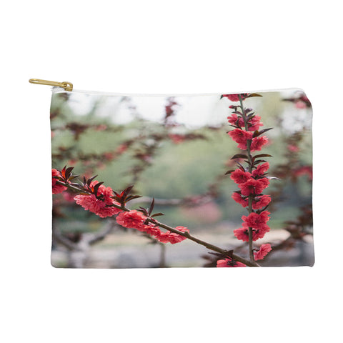Catherine McDonald Red Peach Blossoms In China Pouch