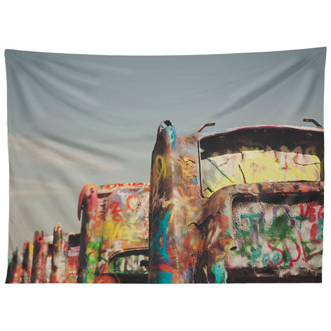 Catherine McDonald ROUTE 66 CADILLACS Tapestry