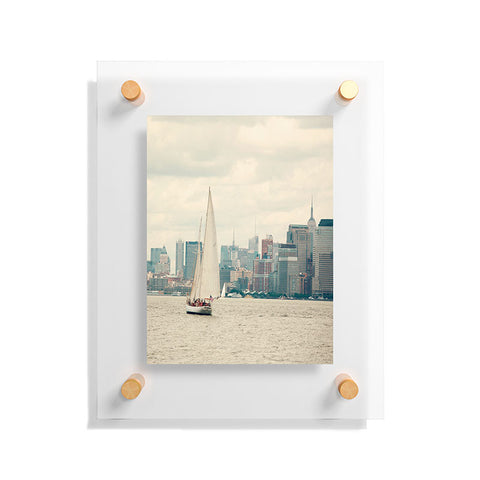 Catherine McDonald Sail NYC Floating Acrylic Print