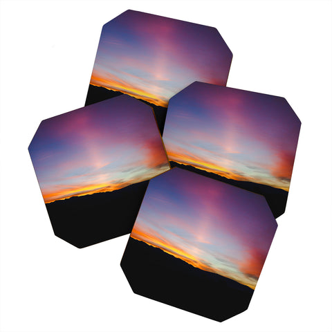 Catherine McDonald Sierra Sunrise Coaster Set