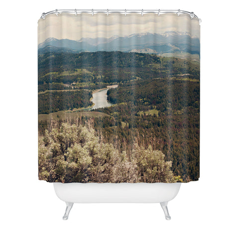 Catherine McDonald Snake River Shower Curtain